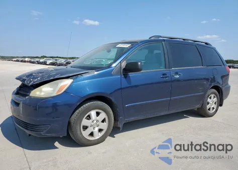 2005 Toyota Sienna Ce из США, поврежденный, VIN 5TDZA23C25S232058